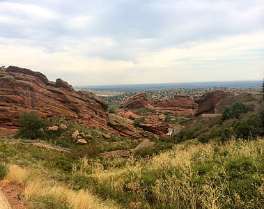 red rocks, colorado, mountain, scenic, nature, landscape, scenics