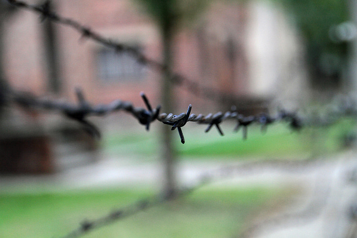 Auschwitz, Polen, krig, Camp, Memorial, hegnet, anden verdenskrig