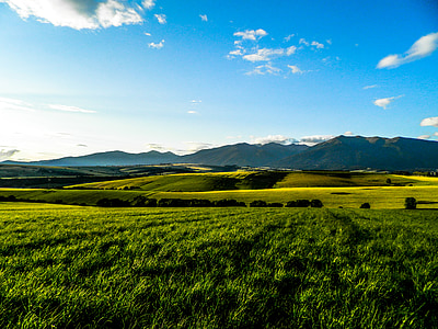 baranec, liptov, sky, meadow, field, mountain, slovakia