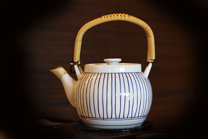 กาน้ำชา, สีขาว, เอเชีย, ไต้หวัน, เครื่องดื่ม, ชา - เครื่องดื่มร้อน, กาต้มน้ำ