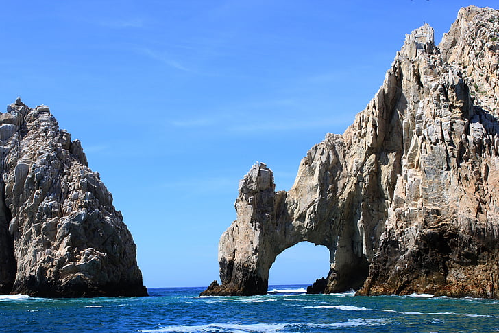 Arc, Cape, San lucas, Mexico, landskab, Groth, Ocean