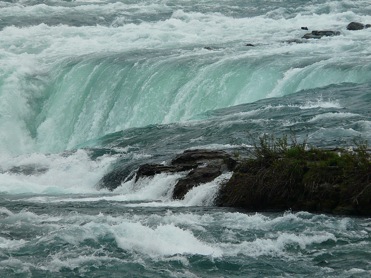 Niagara falls, Niagara, water, waterval, grens, New york, NY