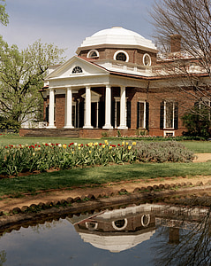 Monticello, nach Hause, historische, Thomas Jefferson, Präsident, Architektur, historische