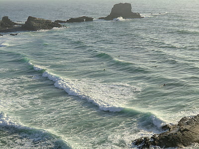 Arrifana, Beach, Alentejo, Mar, bølger