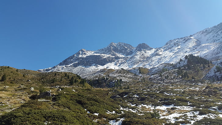 vertainspitze, Syd-Tirol, alpint, gebrige, fjell, Val venosta, ortlergruppe