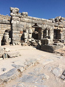 ruínas, Éfeso, antiga, arquitetura, Arqueologia, Turco, Turquia