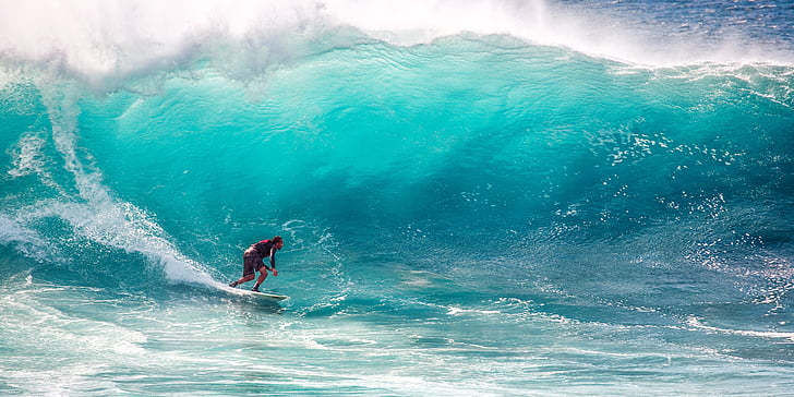 surfing, big waves, speed, the indian ocean, ombak tujuh coast, java island, internet access