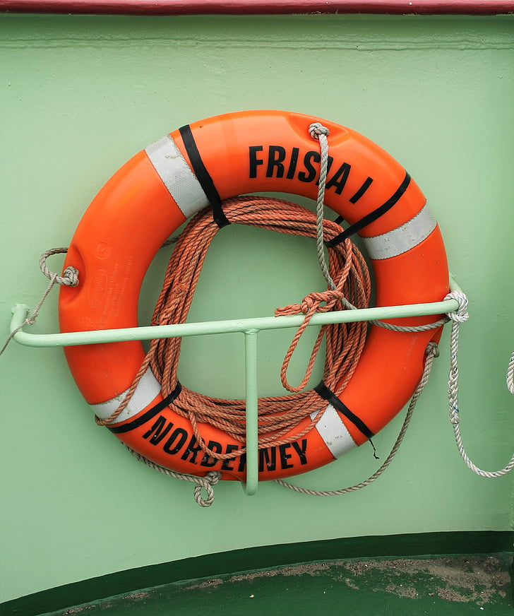 lifebelt, anell, protecció, rescat, marinera, Mar, accessoris de vaixell