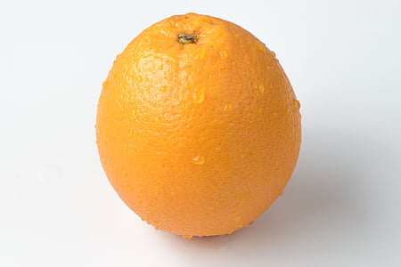 Orange, Obst, einzelne, tropische, Runde, gesamten, Erfrischung