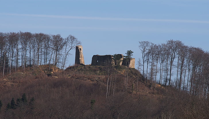 castle, breisgau, ruin, masonry, fortress, knight, tower