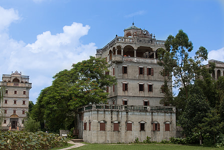 china, kaiping, building, ancient architecture, world heritage, the scenery, civilization