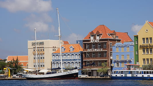 Curacao, atostogų, Willemstad