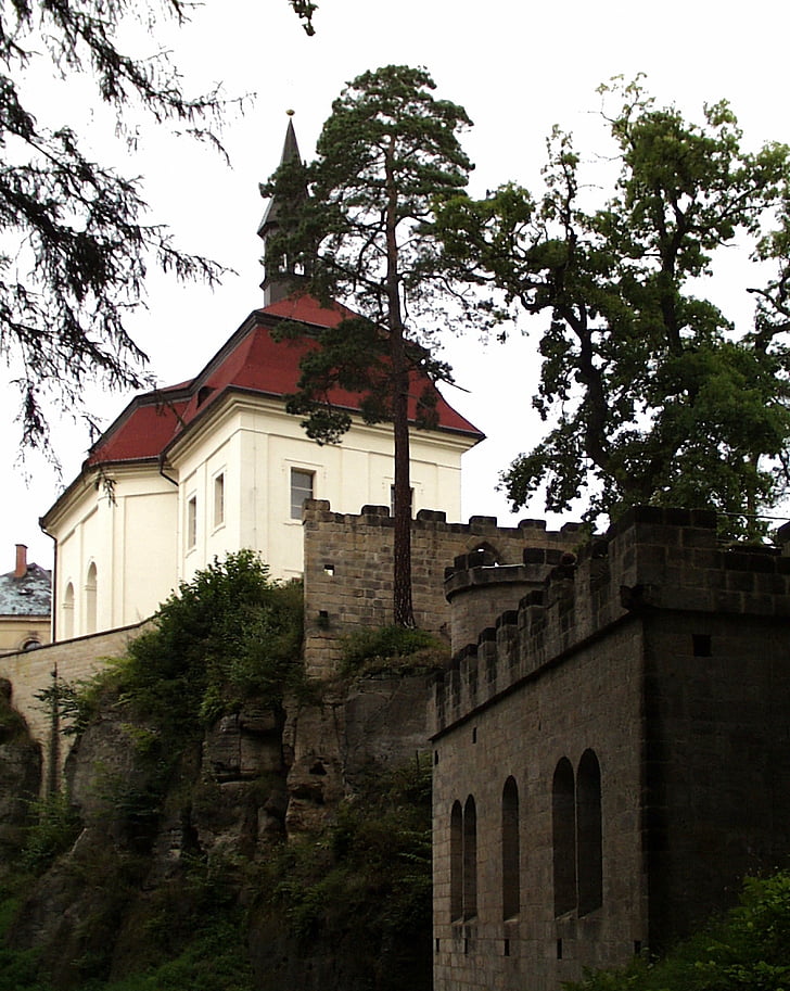 monument, Wallenstein, Tsjechische Republiek