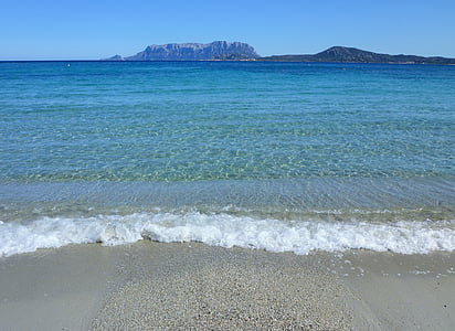 zee, Sardinië, strand, vakantie, natuur, kustlijn, zand