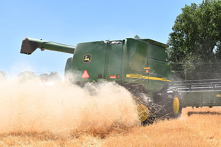 combine harvester, farm equipment, cereal, wheat, agriculture