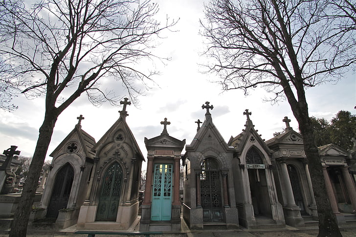 crypt, paris, cemetery, memorial, rest, monument, grave