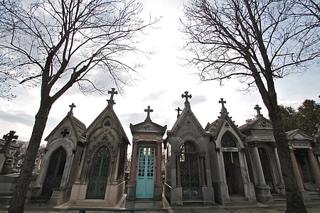 cripta, Paris, cemitério, Memorial, descanso, Monumento, túmulo