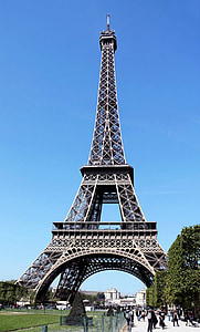 埃菲尔铁塔, 法国, 巴黎, 假期, 美, 建设, 建筑
