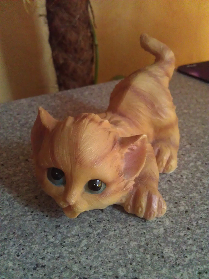 deco, cat, figure