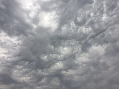 clouds, storm, grey, gray, sky, thunderstorm, nature