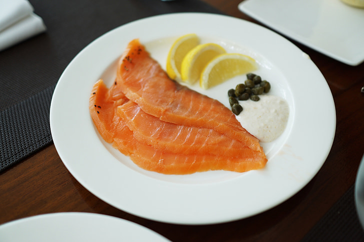 salmón, Appetizer, salud, cocinar sano, salmón ahumado, rouge de TAPI