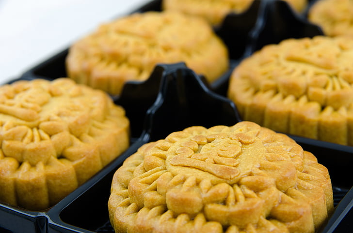 Mooncake, Mini, pasta, Çince, Asya, mutfağı, fırın ekmek üreticileri