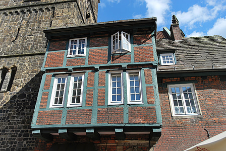 Gereja, jendela teluk, bangunan, arsitektur, Bremen