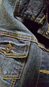 Джинсовый, Голубой, Текстура, джинсовая куртка, плетение, поток, моды