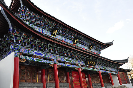 antickej architektúry, História, Čína