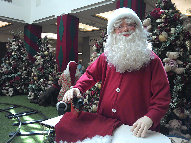 Santa claus, Christmas, parties, décembre, Noel