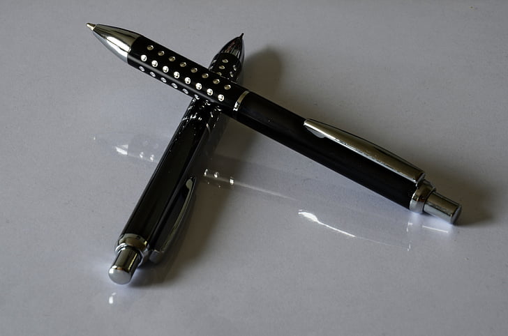 펜, 연필, 사무실, 기타 사무 용품, 두고, 편지지, 마커 펜