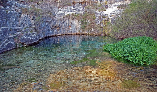 blaue Grube, Natur, Wasser