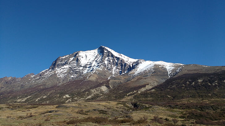 sne, Mountain, Sky, natur, Patagonia, rejse, bjergtinde
