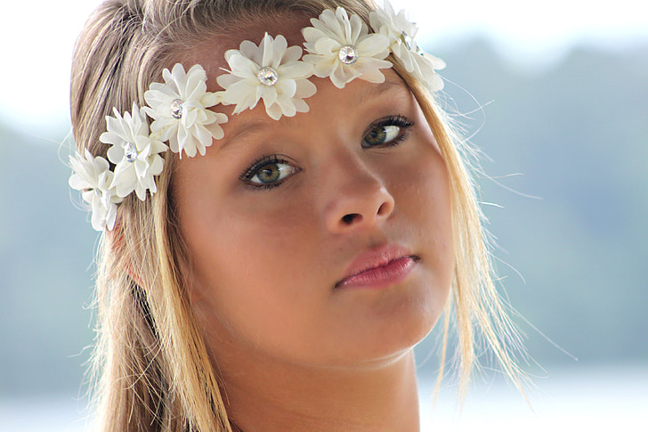 girl, young, pretty, face, beautiful, female, youth
