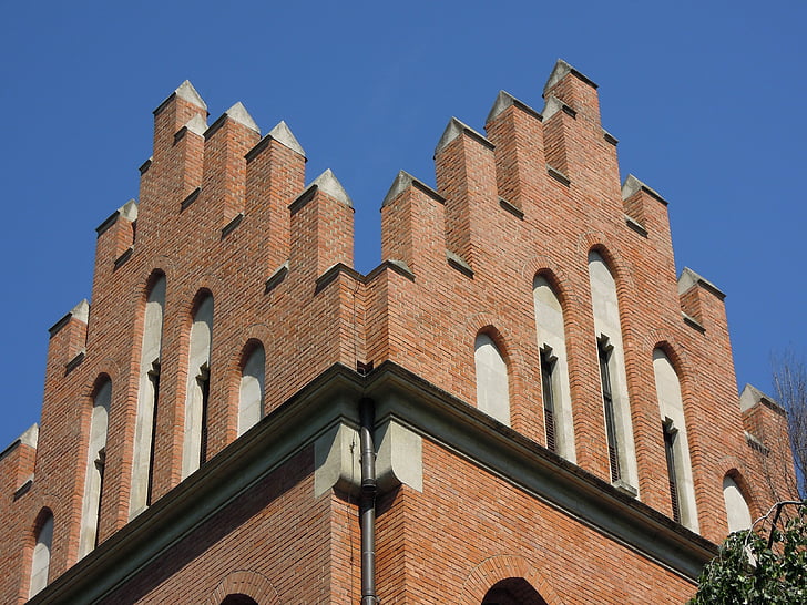 Krakow Krakovas, skola, Universitāte, Poļu, ēka, ķieģelis, māja
