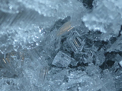 ice, crystal, winter, cold, snow, icy, nature