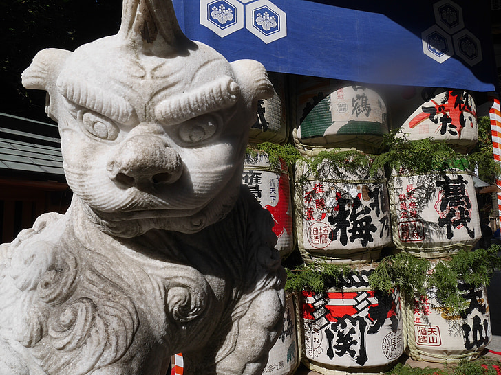 Japán, történelem, szentély, Fukuoka, Hakata, hordozható shrine, Fesztivál
