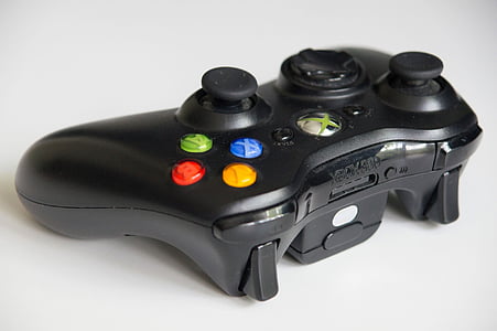 permainan video, controller, Xbox, videogame, konsol, tuas kendali, Hiburan