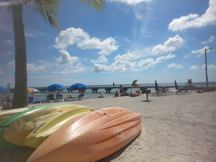 kayak, Key west, barca, spiagge, kayak, Isola, Vacanze