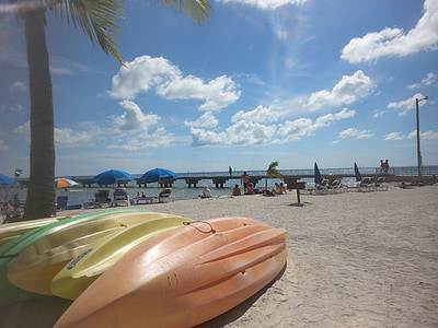 kajak, Key Westa, brod, plaže, kajak, Otok, odmor