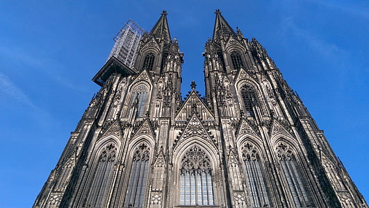 Κολωνία, DOM, κτίριο, Καθεδρικός Ναός της Κολωνίας, Μνημείο, Γερμανία, αρχιτεκτονικό ύφος