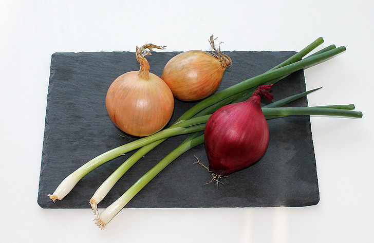 onion, food, red onion, spring onions, root vegetable
