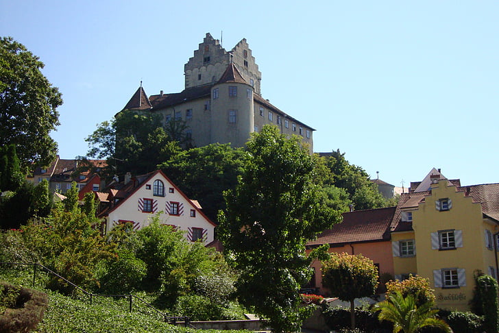 Castillo, Meersburg, panorama