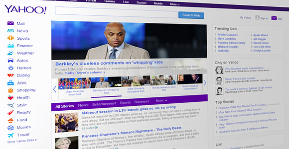 Yahoo, Novinky, portál, Web, www, vyhledávací stroj, webové stránky