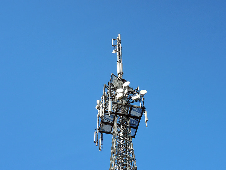 transmission tower, send, radio, reception, antenna, telecommunications masts, radio antenna