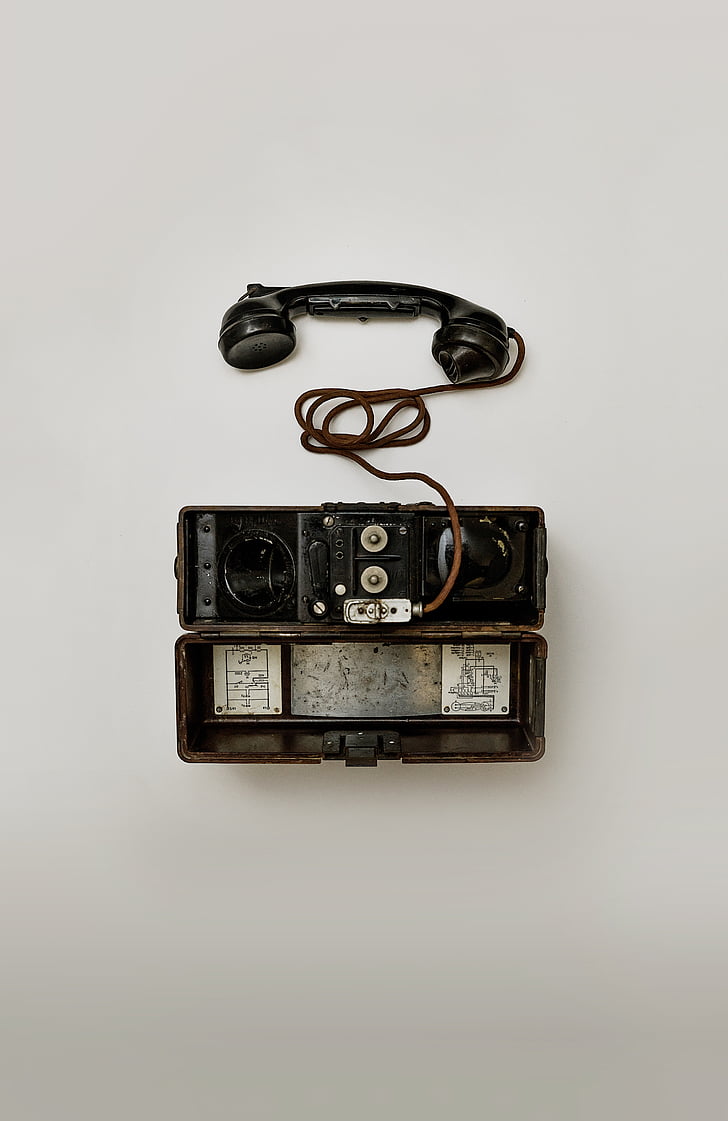 telephone, electronic, technology, communication, old-fashioned, old