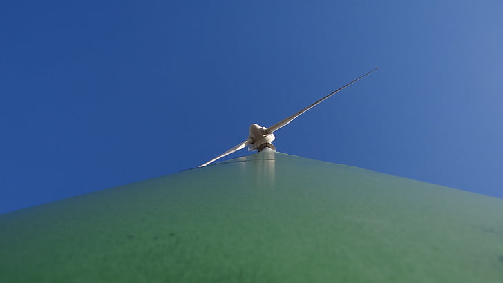 pinwheel, energy, sky, blue, turbine, wind Turbine, technology