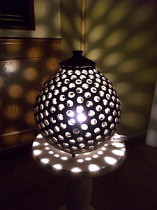 Keramik-Lampe, handgefertigte Keramik, handwerkliche Produkte, Vereinigtes Königreich-Handwerk