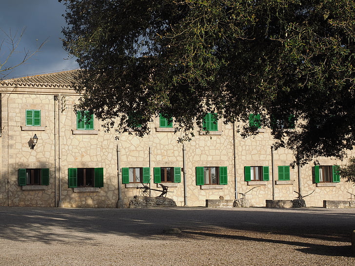 klášter cura, Cura, Algaidy, budova, Architektura, Santuari de nostra senyora de cura, klášter