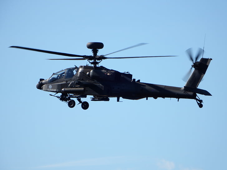 Apache, ελικόπτερο, στρατιωτική, επίθεση, ελικόπτερο, στρατού